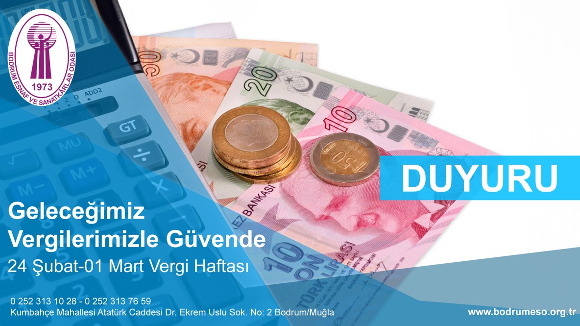 Geleceğimiz vergilerimizle güvende